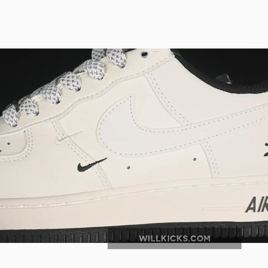 AIR FORCE 1 07 LOW BLACK/BEIGE AIR FORCE 1 07 LOW BLACK/BEIGE