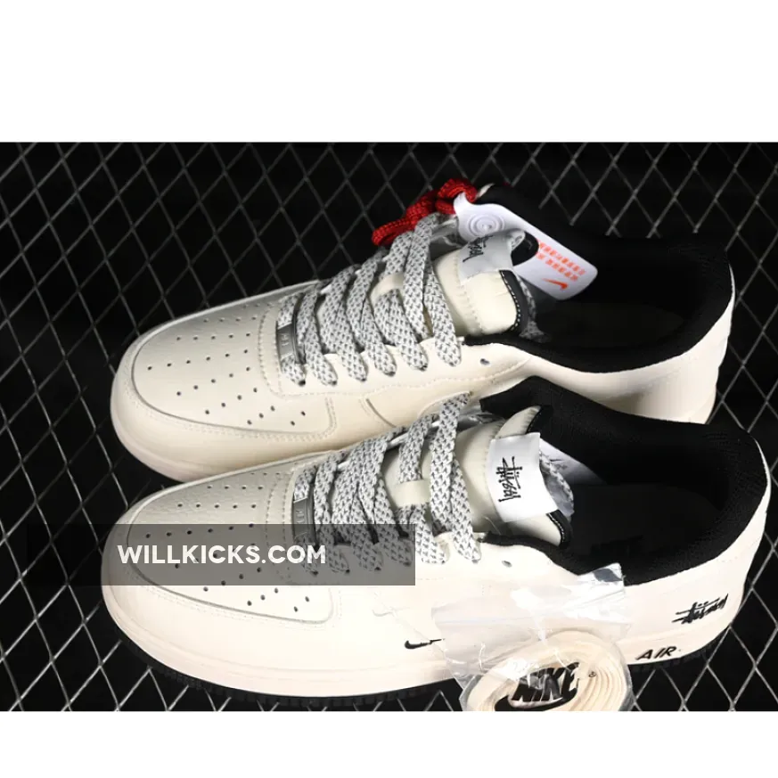 AIR FORCE 1 07 LOW BLACK/BEIGE AIR FORCE 1 07 LOW BLACK/BEIGE