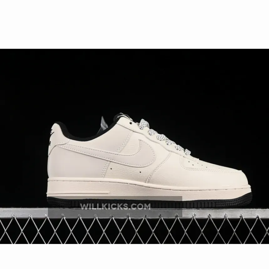 AIR FORCE 1 07 LOW BLACK/BEIGE AIR FORCE 1 07 LOW BLACK/BEIGE