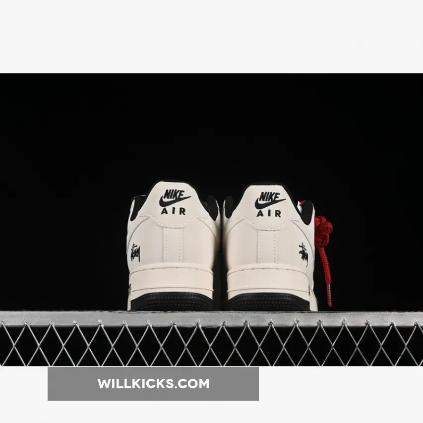 AIR FORCE 1 07 LOW BLACK/BEIGE AIR FORCE 1 07 LOW BLACK/BEIGE