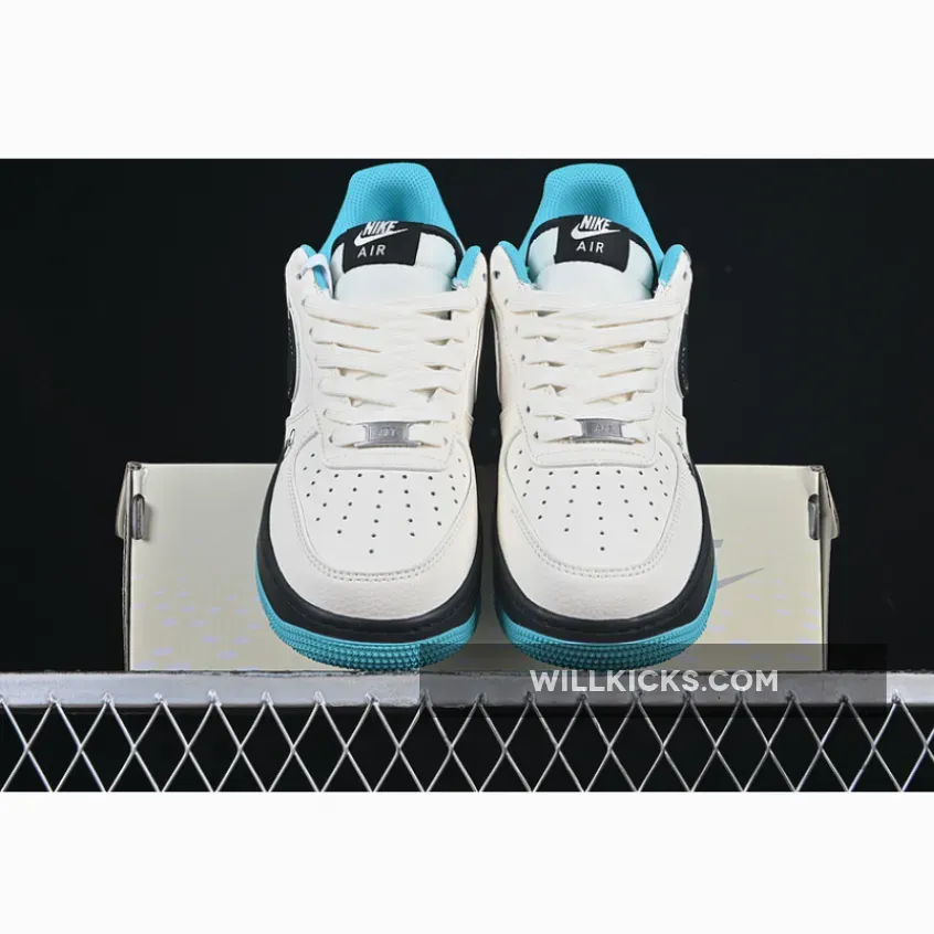 AIR FORCE 1 07 LOW BLACK/BLUE/WHITE AIR FORCE 1 07 LOW BLACK/BLUE/WHITE