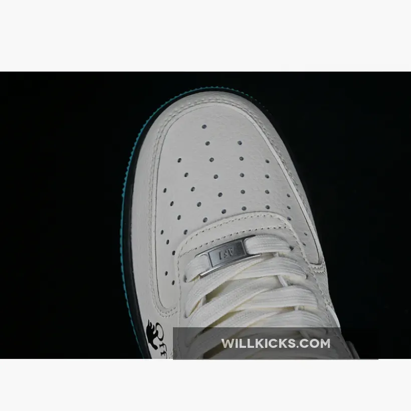 AIR FORCE 1 07 LOW BLACK/BLUE/WHITE AIR FORCE 1 07 LOW BLACK/BLUE/WHITE