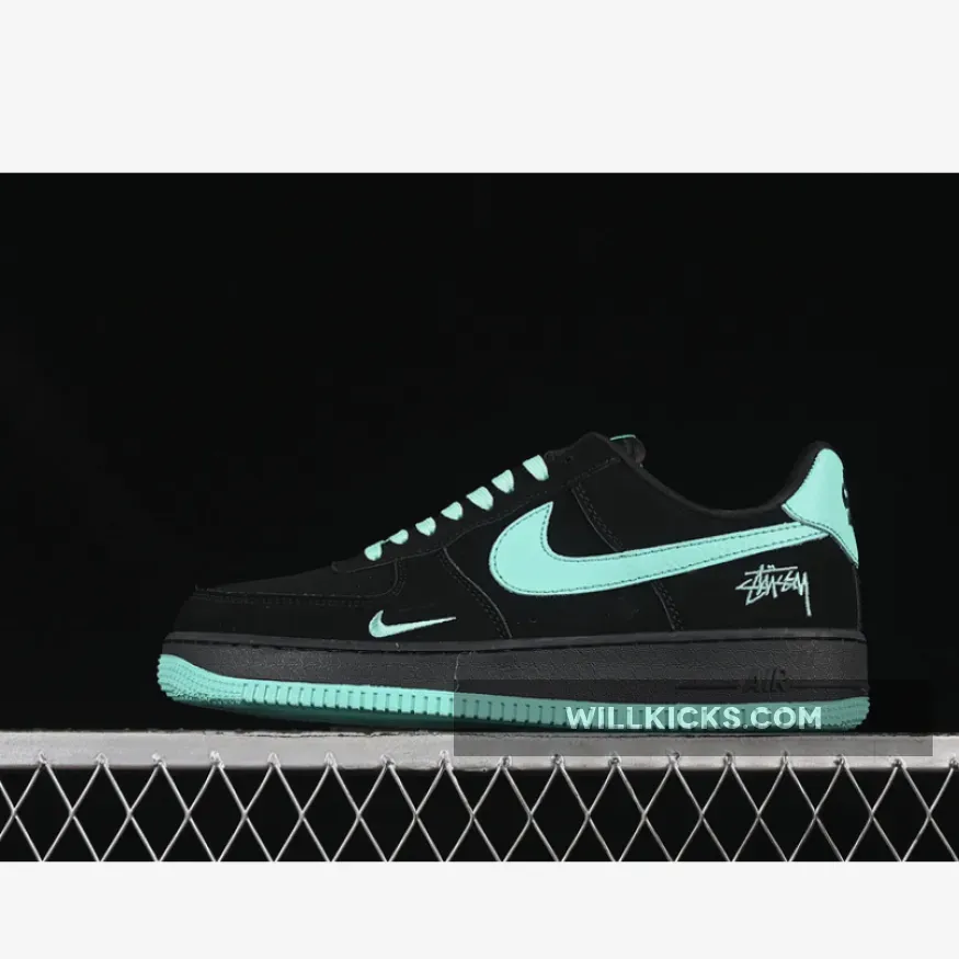 AIR FORCE 1 07 LOW BLACK/GREEN AIR FORCE 1 07 LOW BLACK/GREEN