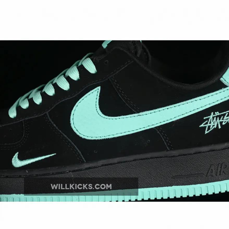 AIR FORCE 1 07 LOW BLACK/GREEN AIR FORCE 1 07 LOW BLACK/GREEN