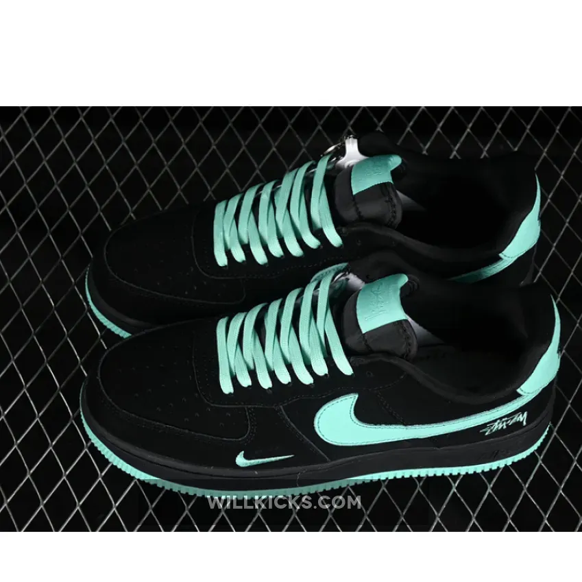 AIR FORCE 1 07 LOW BLACK/GREEN AIR FORCE 1 07 LOW BLACK/GREEN