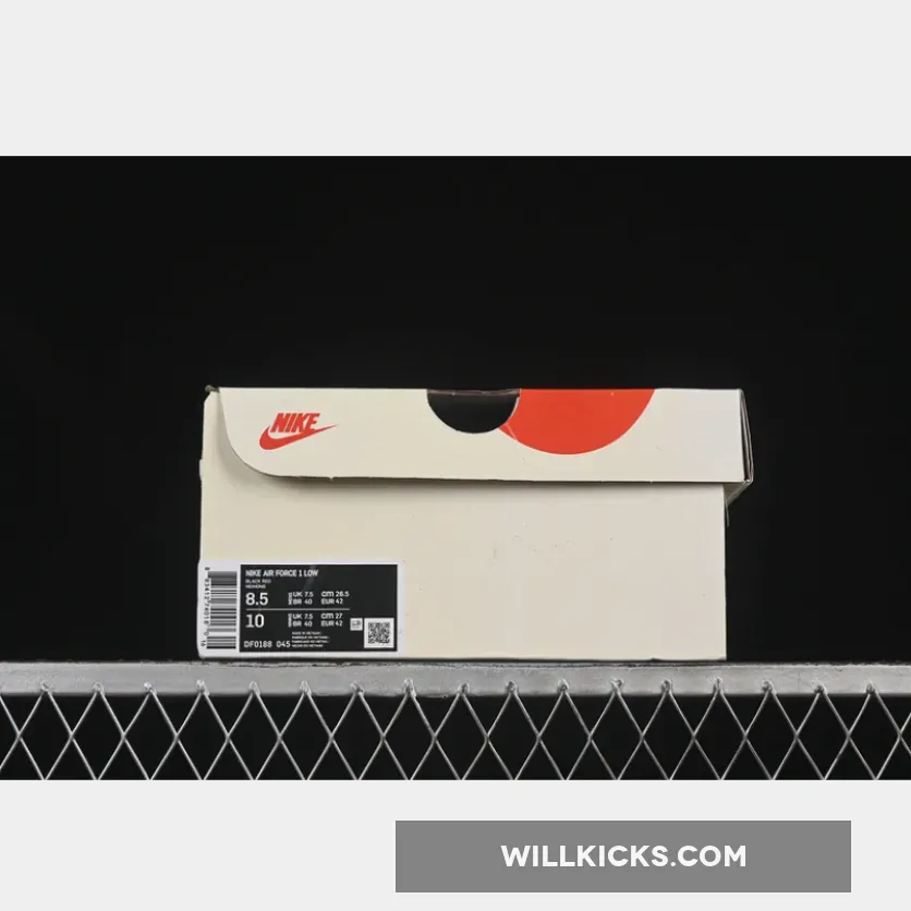 AIR FORCE 1 07 LOW BLACK/GREEN AIR FORCE 1 07 LOW BLACK/GREEN