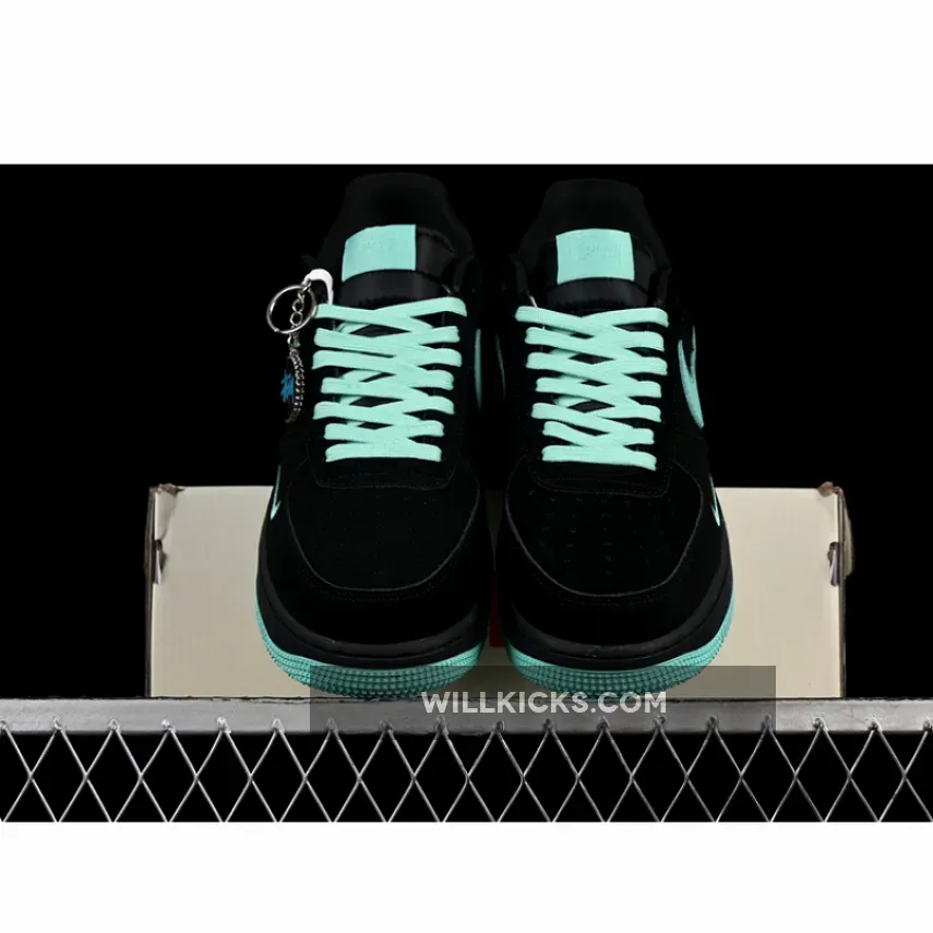 AIR FORCE 1 07 LOW BLACK/GREEN AIR FORCE 1 07 LOW BLACK/GREEN