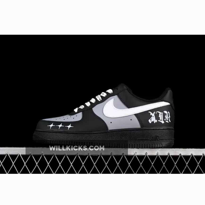 AIR FORCE 1 07 LOW BLACK/GREY/WHITE