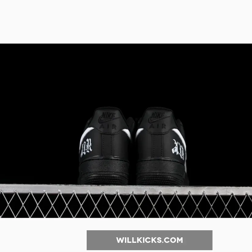 AIR FORCE 1 07 LOW BLACK/GREY/WHITE AIR FORCE 1 07 LOW BLACK/GREY/WHITE