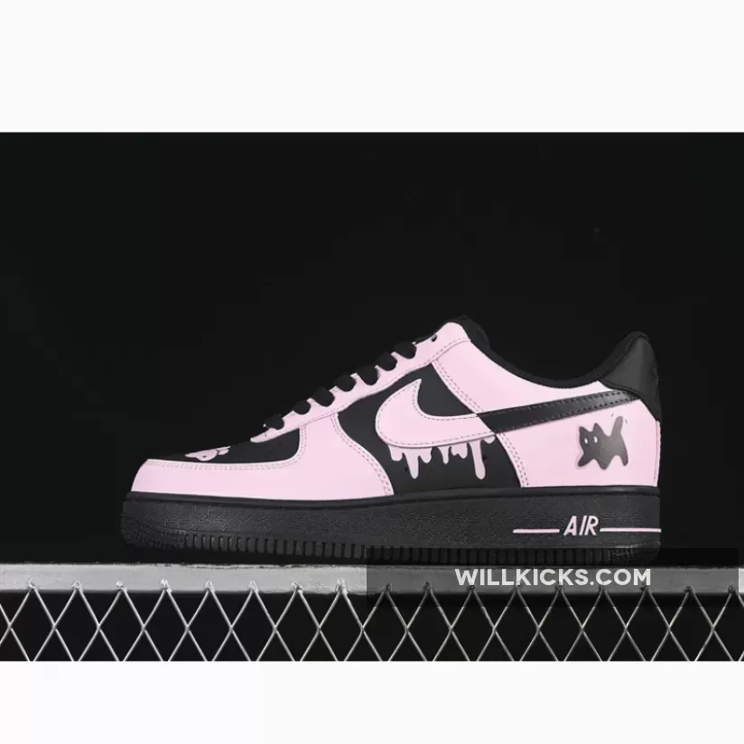 AIR FORCE 1 07 LOW BLACK/PINK