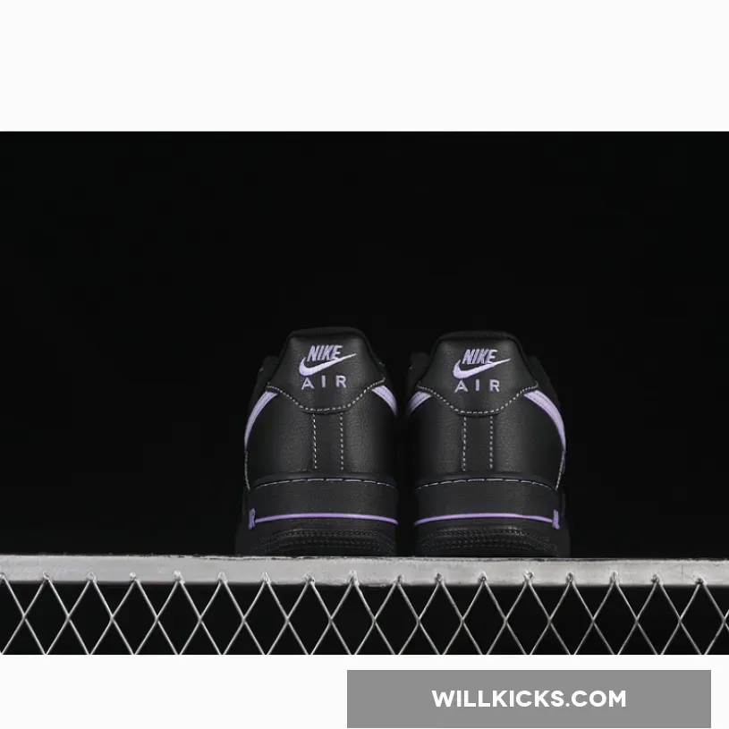 AIR FORCE 1 07 LOW BLACK/PURPLE AIR FORCE 1 07 LOW BLACK/PURPLE
