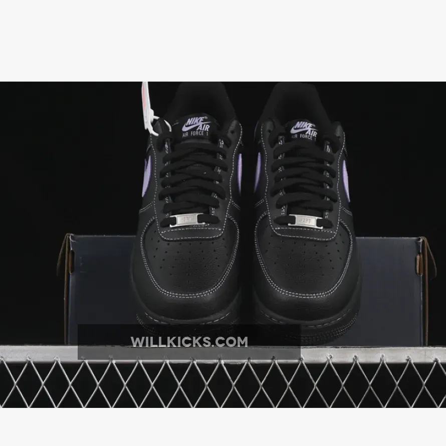 AIR FORCE 1 07 LOW BLACK/PURPLE AIR FORCE 1 07 LOW BLACK/PURPLE