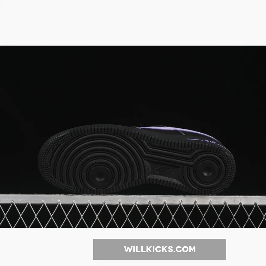 AIR FORCE 1 07 LOW BLACK/PURPLE AIR FORCE 1 07 LOW BLACK/PURPLE