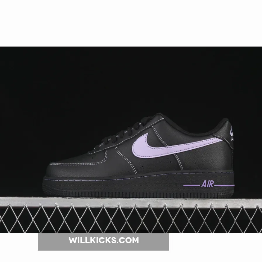 AIR FORCE 1 07 LOW BLACK/PURPLE AIR FORCE 1 07 LOW BLACK/PURPLE