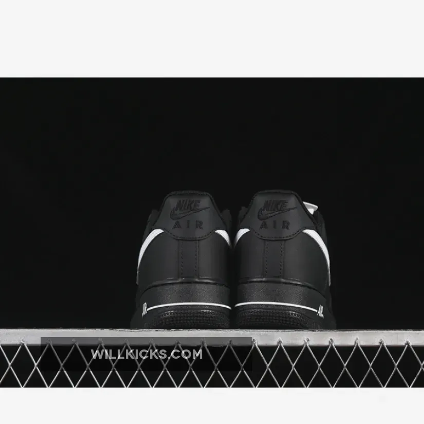 AIR FORCE 1 07 LOW BLACK/WHITE AIR FORCE 1 07 LOW BLACK/WHITE