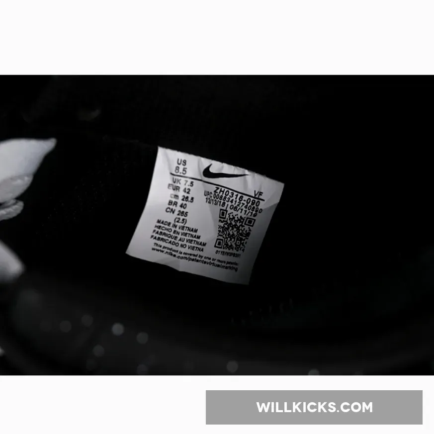 AIR FORCE 1 07 LOW BLACK/WHITE AIR FORCE 1 07 LOW BLACK/WHITE