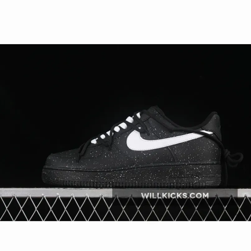 AIR FORCE 1 07 LOW BLACK/WHITE AIR FORCE 1 07 LOW BLACK/WHITE