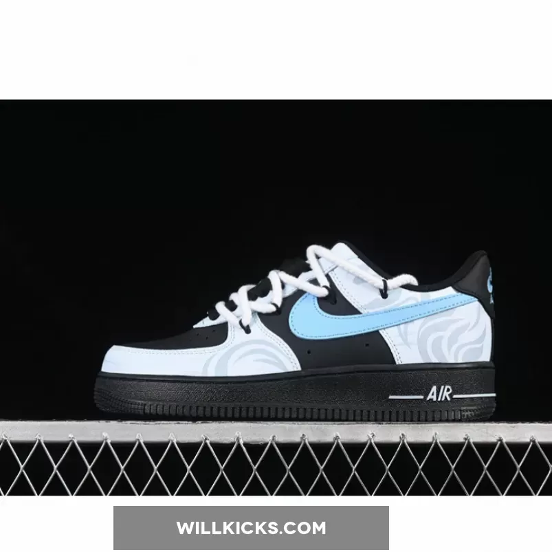 AIR FORCE 1 07 LOW BLACK/WHITE/BLUE