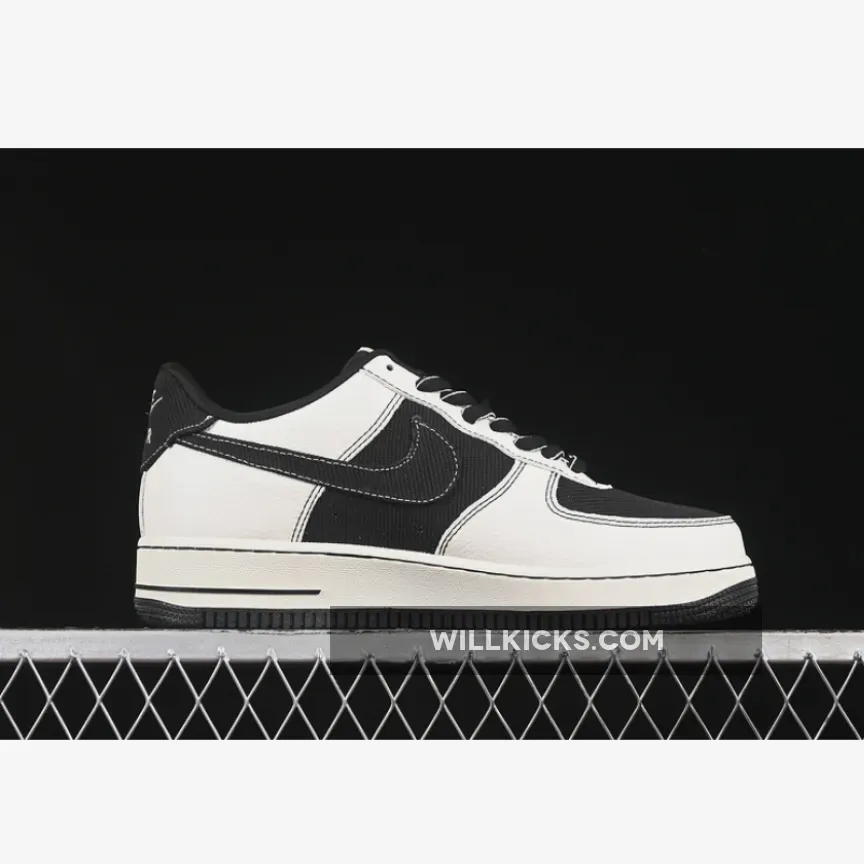 AIR FORCE 1 07 LOW BLACK/WHITE/RED