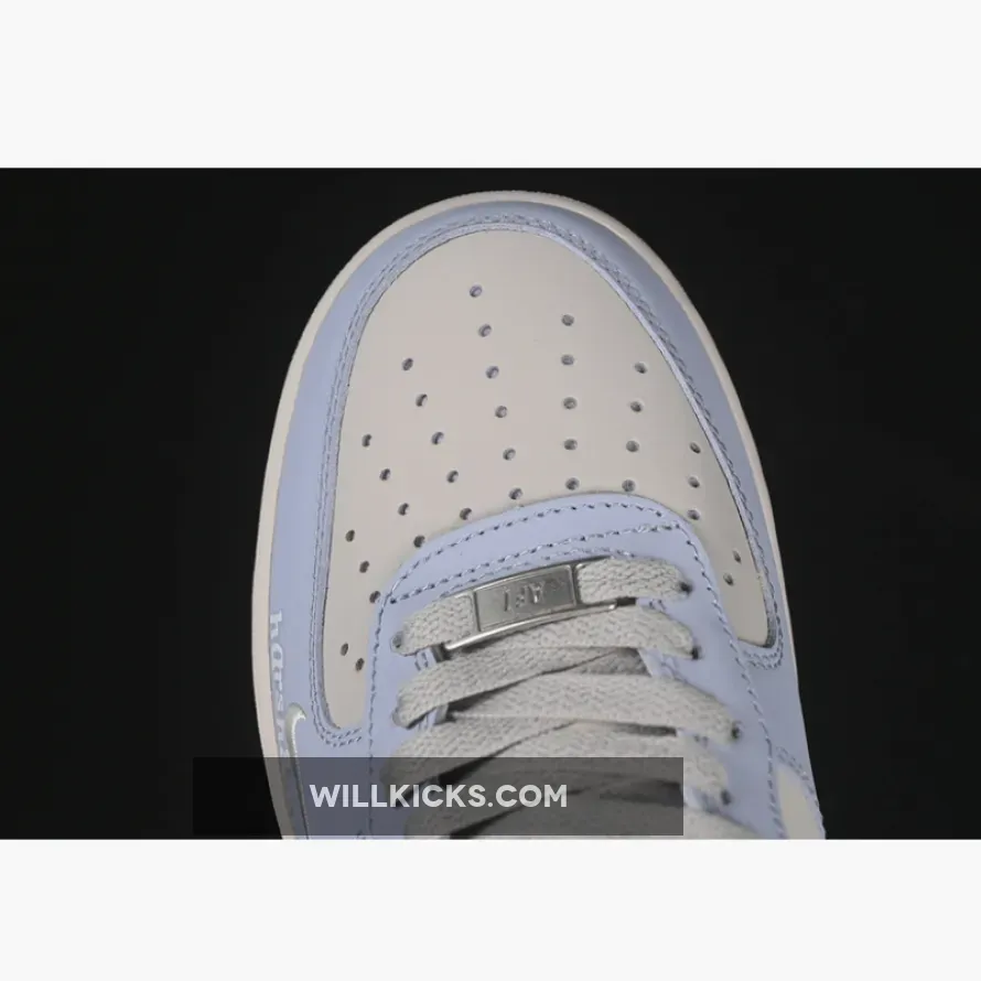 AIR FORCE 1 07 LOW BLUE STAR LOVE GREY/BLUE AIR FORCE 1 07 LOW BLUE STAR LOVE GREY/BLUE