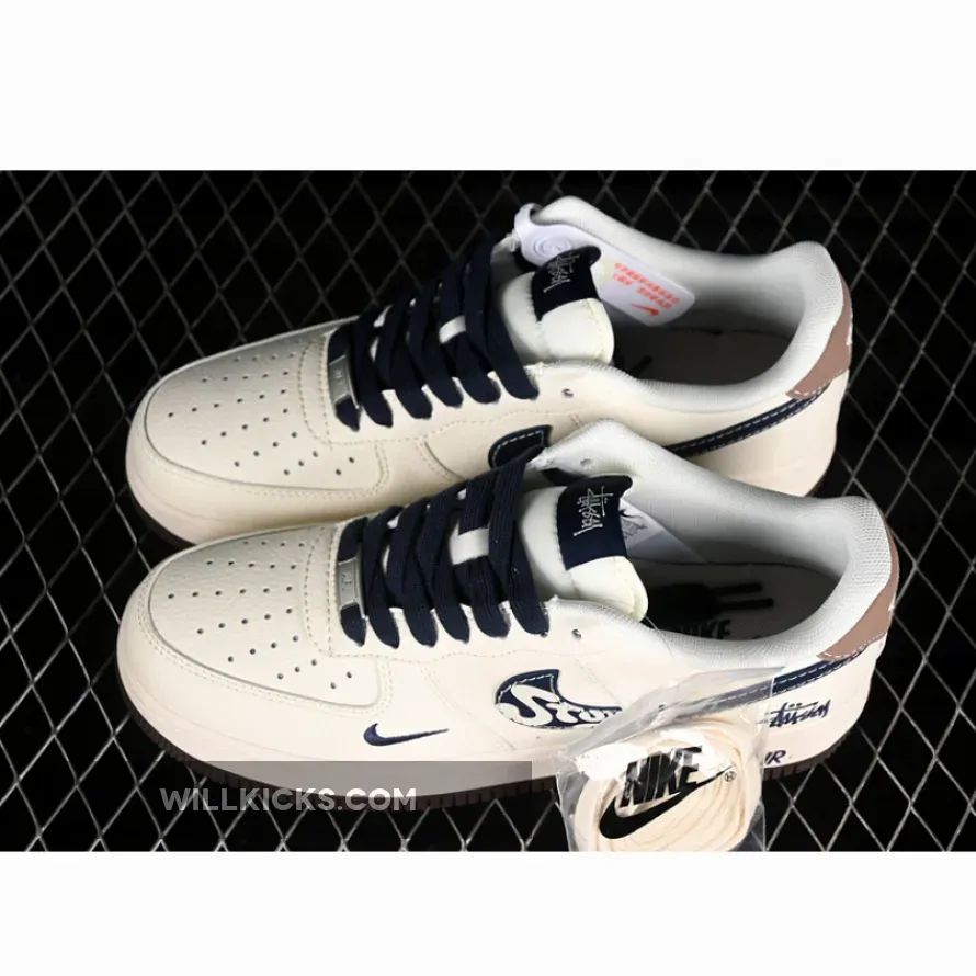 AIR FORCE 1 07 LOW BLUE/BROWN/WHITE AIR FORCE 1 07 LOW BLUE/BROWN/WHITE