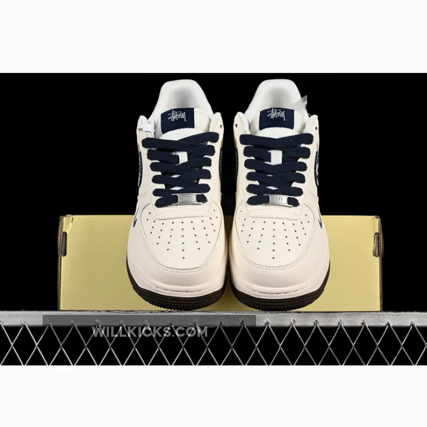 AIR FORCE 1 07 LOW BLUE/BROWN/WHITE AIR FORCE 1 07 LOW BLUE/BROWN/WHITE