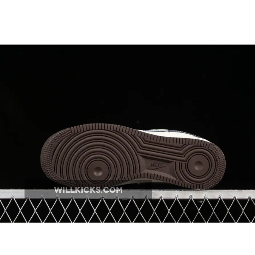 AIR FORCE 1 07 LOW BLUE/BROWN/WHITE AIR FORCE 1 07 LOW BLUE/BROWN/WHITE