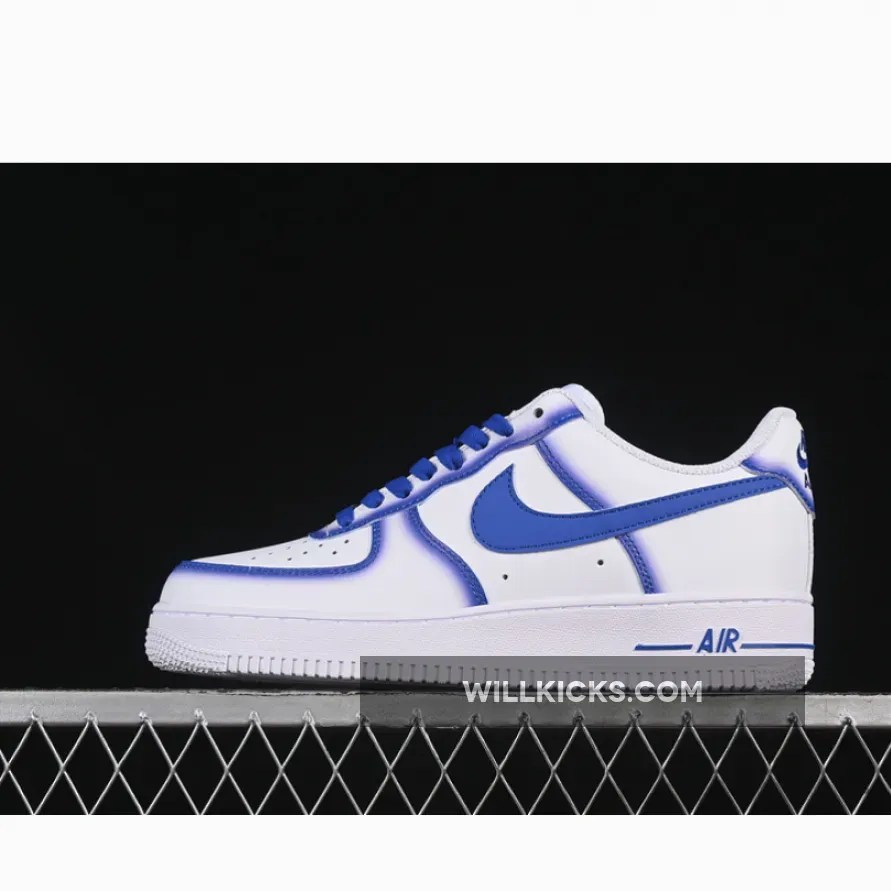 AIR FORCE 1 07 LOW BLUE/WHITE