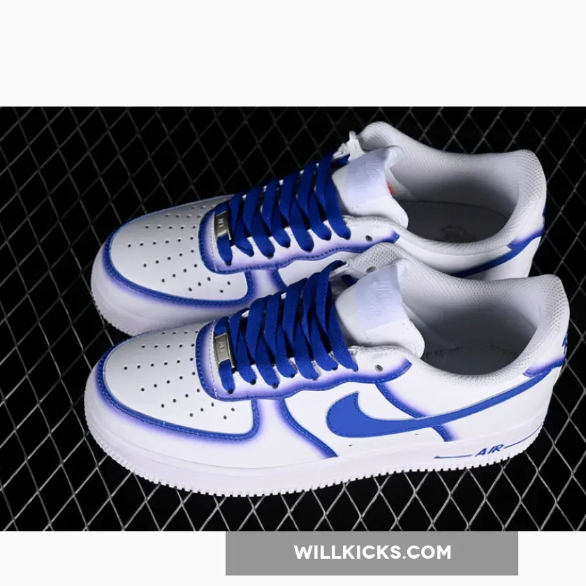 AIR FORCE 1 07 LOW BLUE/WHITE AIR FORCE 1 07 LOW BLUE/WHITE