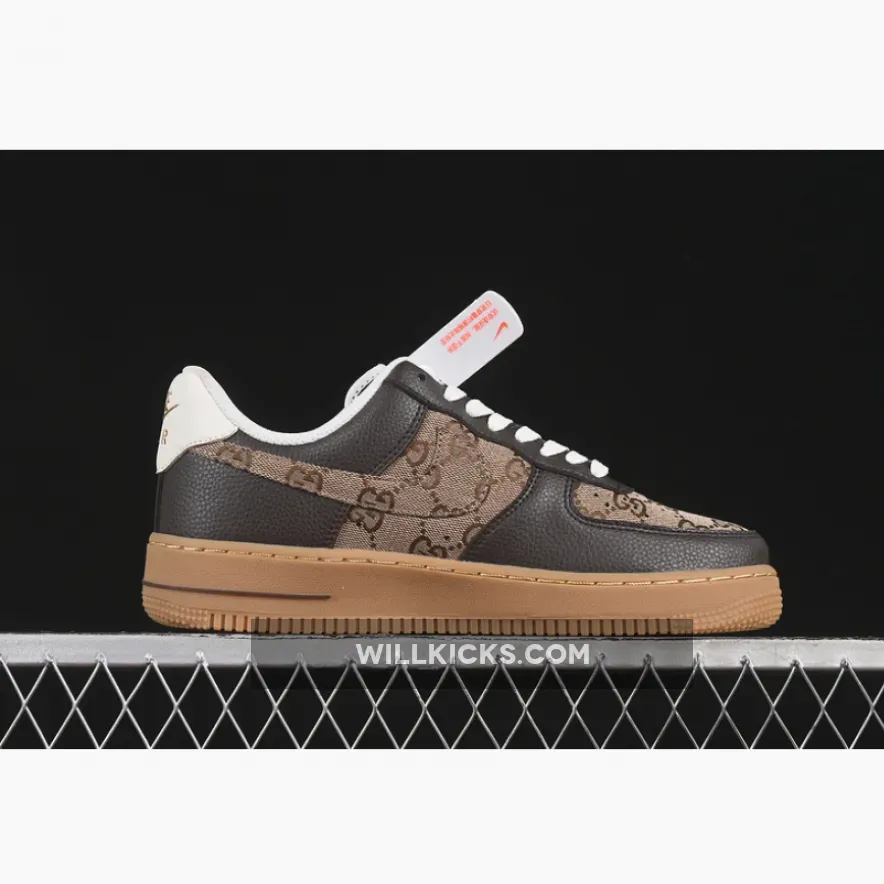AIR FORCE 1 07 LOW BROWN/WHITE