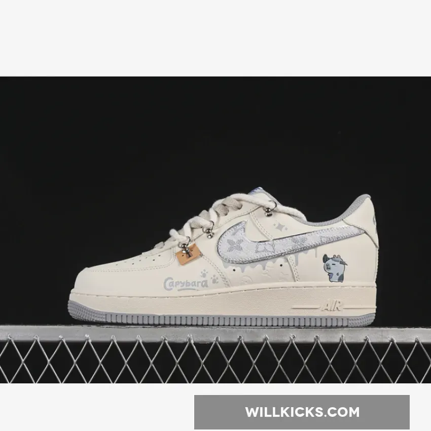 AIR FORCE 1 07 LOW CAPYBARA FRANKENSTEIN BEIGE/GREY/WHITE