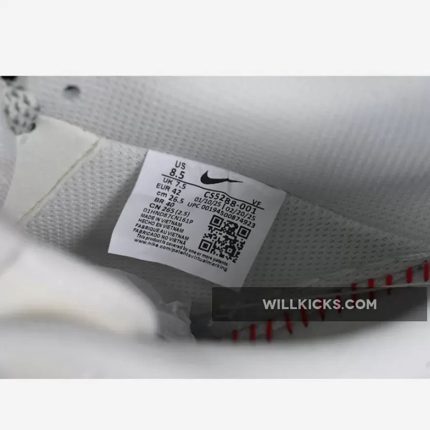 AIR FORCE 1 07 LOW CDG WHITE/GREY AIR FORCE 1 07 LOW CDG WHITE/GREY