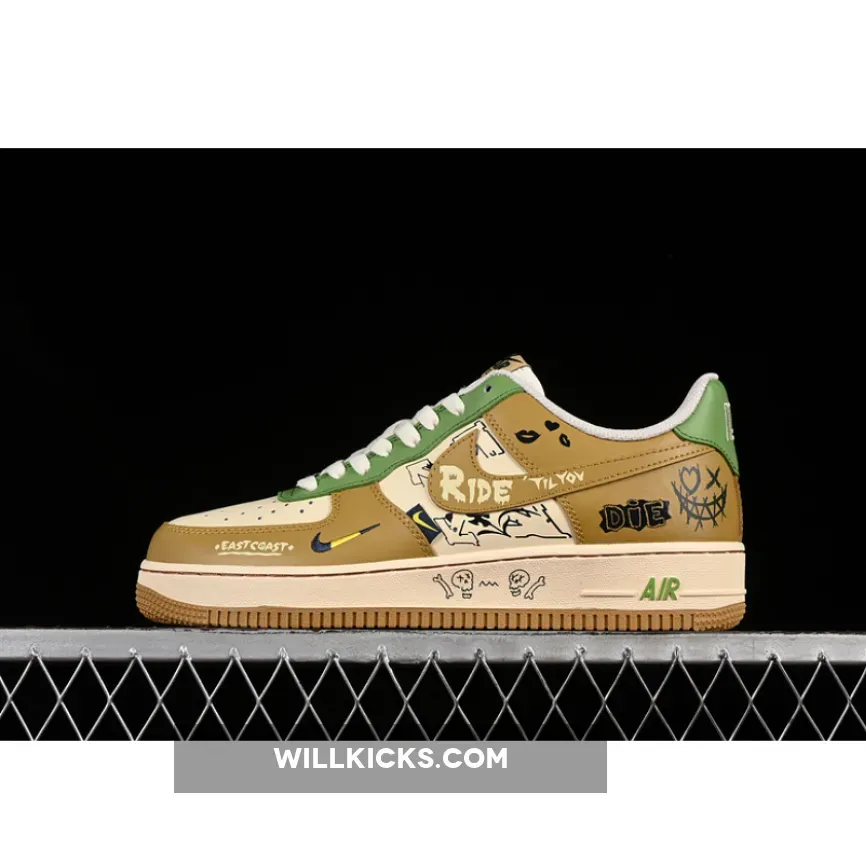 AIR FORCE 1 07 LOW CHIVALRY BROWN/GREEN