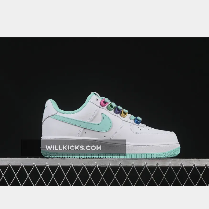 AIR FORCE 1 07 LOW COLORFUL WHITE/GREEN