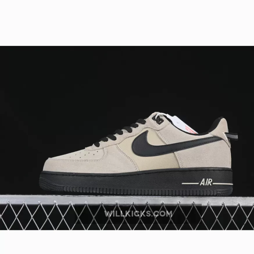 AIR FORCE 1 07 LOW DESERT KHAKI/LIGHT KHAKI/REFLECT SILVER/BLACK