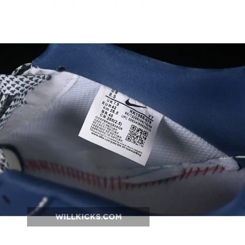 AIR FORCE 1 07 LOW FOG WHITE/BLUE AIR FORCE 1 07 LOW FOG WHITE/BLUE