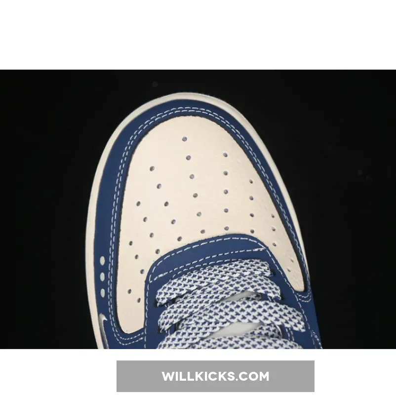 AIR FORCE 1 07 LOW FOG WHITE/BLUE AIR FORCE 1 07 LOW FOG WHITE/BLUE