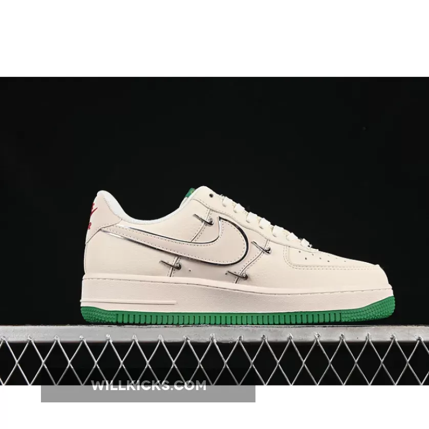 AIR FORCE 1 07 LOW GREEN/BEIGE