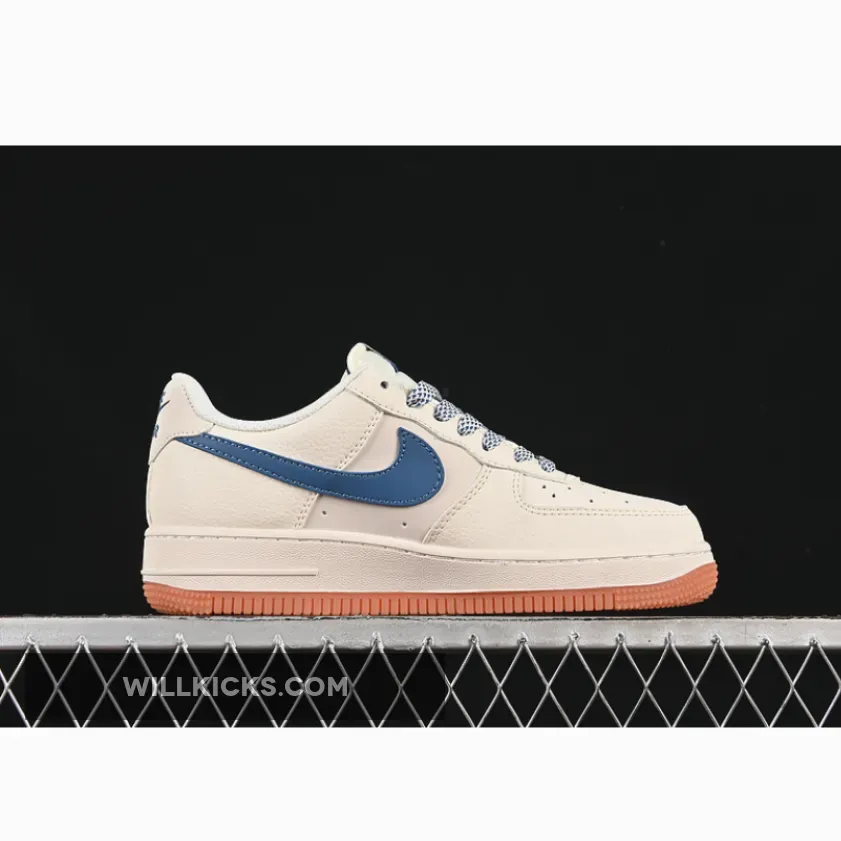 AIR FORCE 1 07 LOW GREY/BEIGE/BLUE