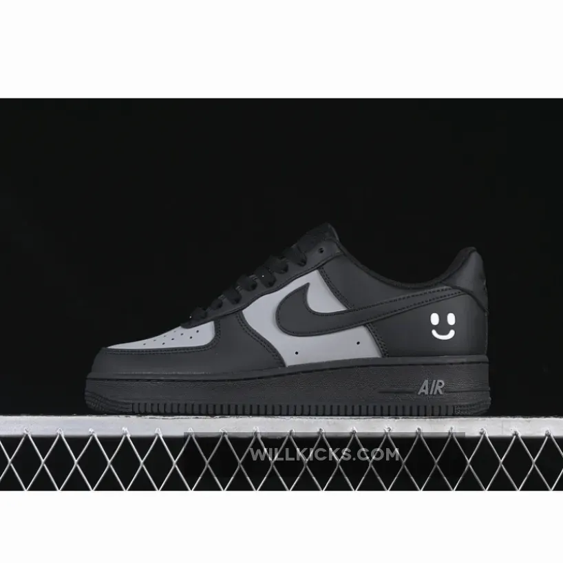 AIR FORCE 1 07 LOW GREY/BLACK