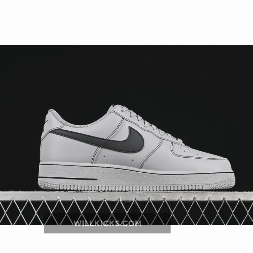 AIR FORCE 1 07 LOW GREY/BLACK