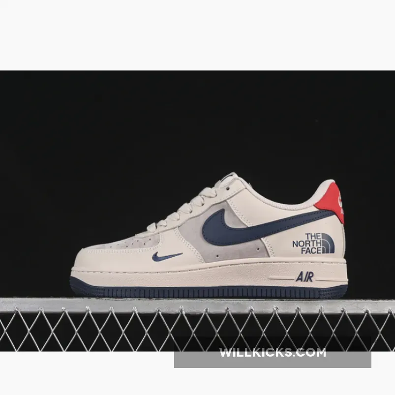 AIR FORCE 1 07 LOW GREY/BLUE/RED