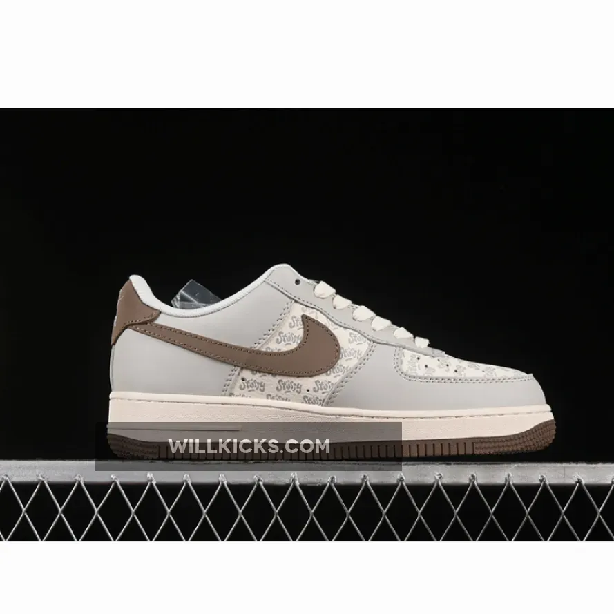 AIR FORCE 1 07 LOW GREY/BROWN