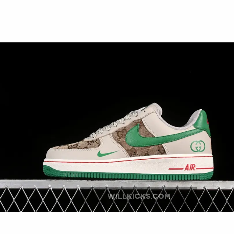 AIR FORCE 1 07 LOW GREY/BROWN/GREEN AIR FORCE 1 07 LOW GREY/BROWN/GREEN