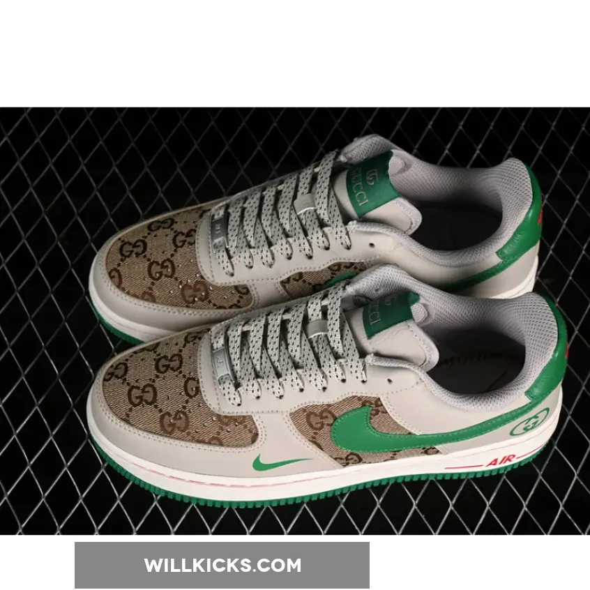 AIR FORCE 1 07 LOW GREY/BROWN/GREEN AIR FORCE 1 07 LOW GREY/BROWN/GREEN