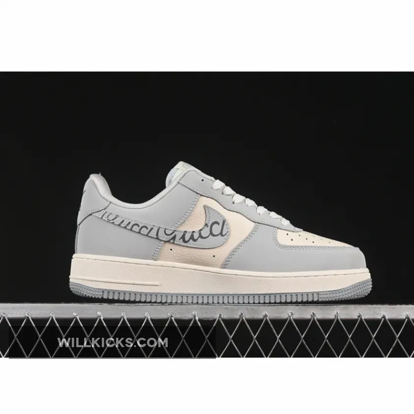 AIR FORCE 1 07 LOW GREY/WHITE