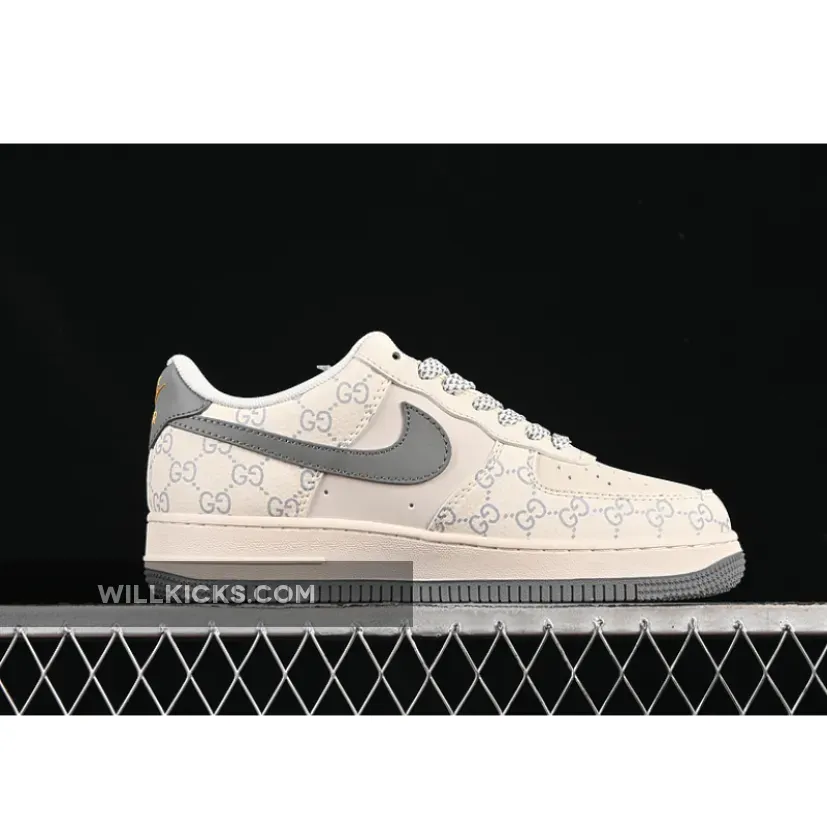 AIR FORCE 1 07 LOW GREY/WHITE
