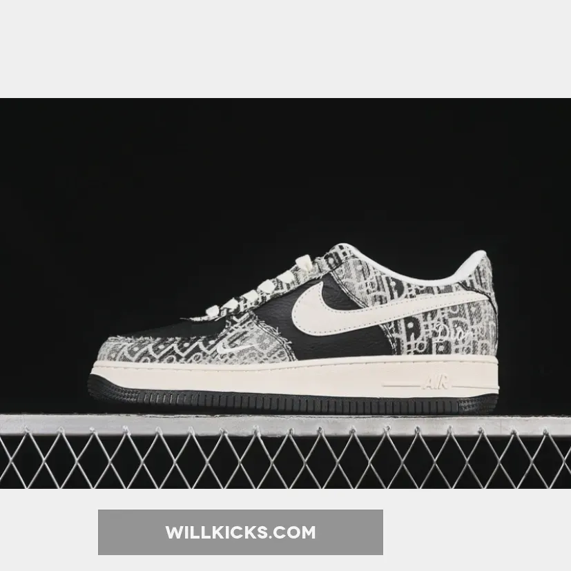 AIR FORCE 1 07 LOW GREY/WHITE/BLACK