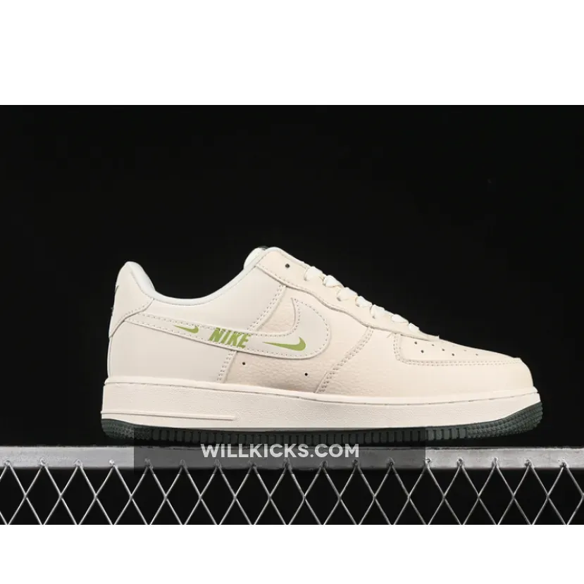 AIR FORCE 1 07 LOW JUST DO IT WHITE/GREEN