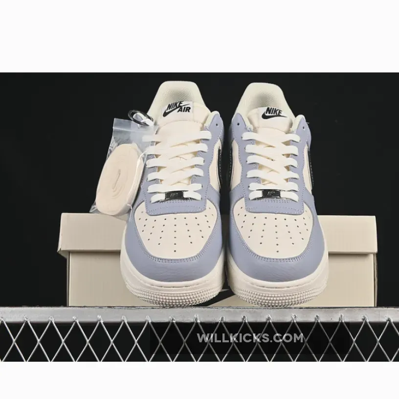 AIR FORCE 1 07 LOW JUST DO IT WHITE/GREY/BLACK AIR FORCE 1 07 LOW JUST DO IT WHITE/GREY/BLACK